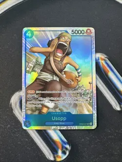 One Piece Card Game Usopp OP03-041 SR Super Rare Pillars of Strength - Image 1