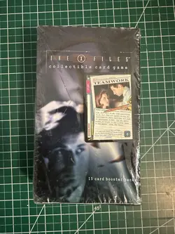 The X-Files CCG Expansion Edition - Sealed Booster Box w/ Teamwork Promo Card - Image 1