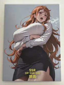 NAMI SSR OP-SSR-015 Thick YIKA One Piece Anime Collectible Card - Image 1