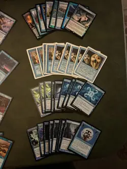 Mtg Collection Lot#2 Blue 131 cards - Image 1