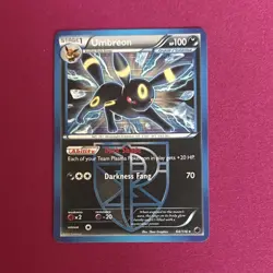 Pokemon Umbreon Team Plasma Stage 1 100 HP Card 64/116 Plasma Freeze - Image 1