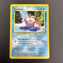 Goldeen 45/64 Neo Revelation Unlimited 2001 Pokemon Card Common NM - Image 1