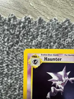 VINTAGE Haunter TCG 6/62 Fossil Holo Rare 1999 Pokemon Card MP - Image 3