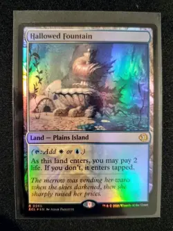 MTG Hallowed Fountain Foil 0265 Lorwyn Eclipsed NM - Image 1