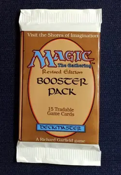 MtG Revised Booster Pack Sealed - Image 1