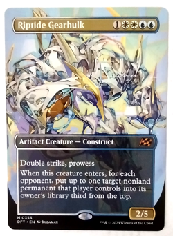 Riptide Gearhulk (Borderless) - Aetherdrift (DFT) - EN - M 0353 - Image 1