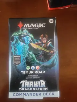 MTG Tarkir: Dragonstorm Temur Roar Commander Deck Brand New Sealed English Magic - Image 1