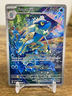 Frogadier 089/086 Me04: Chaos Rising (Pack Fresh) Illustration Rare Pokemon TCG - Image 1