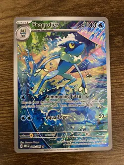 Frogadier 089/086 Me04: Chaos Rising (Pack Fresh) Illustration Rare Pokemon TCG - Image 2