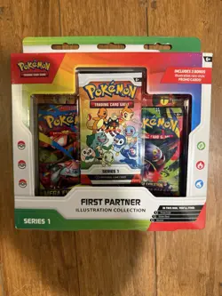 Pokemon TCG First Partner Illustration Collection Series New Sealed KANTO (X4) - Image 4