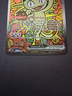Meowth ex 121/088 Special Illustration Rare SIR ME03 Perfect Order Pokemon TCG - Image 3