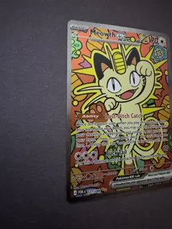 Meowth ex 121/088 Special Illustration Rare SIR ME03 Perfect Order Pokemon TCG - Image 5