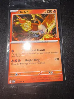 Ho-Oh 010/086 Galaxy GameStop Promo Stamped Sealed Pokemon Chaos Rising - Image 1