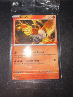 Ho-Oh 010/086 Galaxy GameStop Promo Stamped Sealed Pokemon Chaos Rising - Image 5