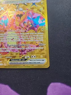 Pokemon TCG Charizard EX Hyper Rare Holo Gold Card 228/197 Sv03: Obsidian Flames - Image 5
