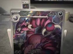 Drapion 097/088 Perfect Order Illustration Rare Full Art Holo Pokemon TCG MINT - Image 3
