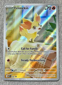 Fennekin MEP# 080 - Black Star Promo ME04: Pokemon Chaos Rising ETB Promo - Image 1