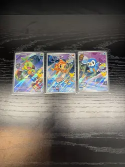 Pokemon First Partner Illustration Collection Series 1 Gen 4 Sinnoh Starters - Image 1