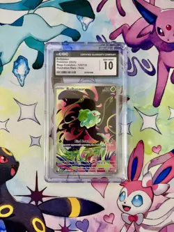 2025 Pokemon Mega Evolution #133 Bulbasaur Illustration Rare Holo - CGC 10 - Image 1