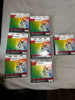 First Partner Illustration Collection Series 1 Pokemon TCG Promo Box (Lot of 7) - Image 2