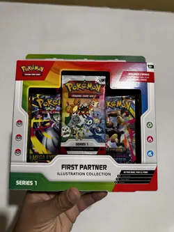 First Partner Illustration Collection Series 1 Pokemon TCG Promo Box (Lot of 7) - Image 4