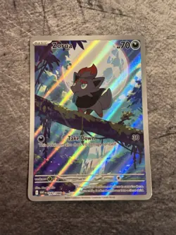 Pokemon TCG - Zorua Illustration Rare White Flare 142/086 - Image 1