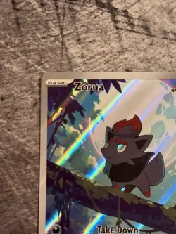 Pokemon TCG - Zorua Illustration Rare White Flare 142/086 - Image 2