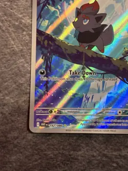 Pokemon TCG - Zorua Illustration Rare White Flare 142/086 - Image 3
