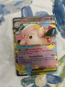 Pokemon TCG Mega Clefable Ex 31/88 Ultra Rare Perfect Order Auction 2 - Image 1