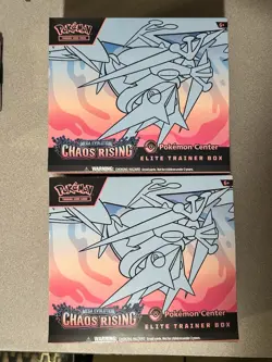 Chaos Rising Pokemon Center ETB Elite Trainer Box SEALED, IN HAND!! - Image 1