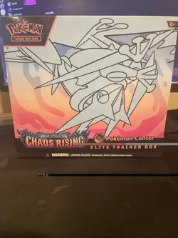 Pokemon TCG Chaos Rising Pokemon Center Elite Trainer Box New Sealed In Hand - Image 1