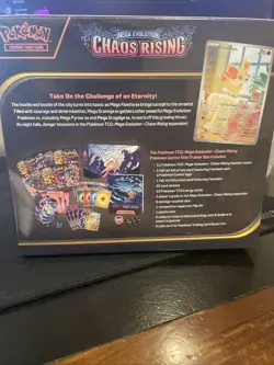 Pokemon TCG Chaos Rising Pokemon Center Elite Trainer Box New Sealed In Hand - Image 3