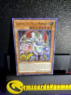 Zaborg the Mega Monarch DUPO-EN079 Duel Power 1st Edition - Image 1