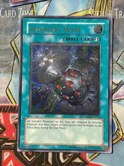 yugioh Intercept Wave TSHD-EN050 Ultimate Rare NM - Image 1