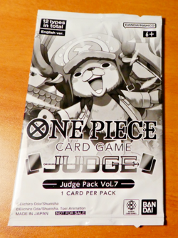 ONE PIECE CARD ENGLISH RARE JUDGE PACK CHOPPER VOL.7 X1 BOOSTER SEALED MINT - Image 1