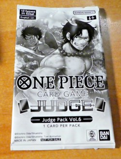 ONE PIECE CARD ENGLISH RARE JUDGE PACK VOL.6 X1 BOOSTER SEALED NEUF MINT - Image 1