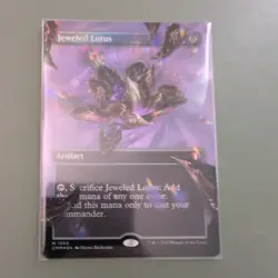 MTG English Jeweled Lotus (Textured Foil) Foil Commander Masters - Image 2