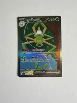 Spidops EX 243/198 Special Alt Art Secret Card Pokemon Scarlet & Violet Set - Image 1