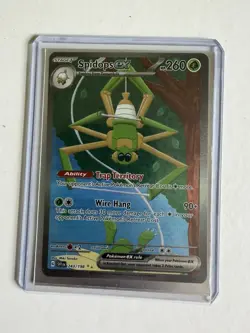 Spidops EX 243/198 Special Alt Art Secret Card Pokemon Scarlet & Violet Set - Image 3