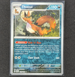 Thievul - 120/182 - Reverse Holo - Paradox Rift - Pokemon Card - HP - Image 1