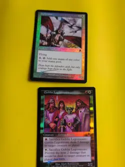 Helionaut & Goblin Legionnaire. Apocalypse. Old Border FOIL. MTG 2 Card. - Image 1