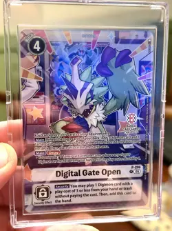 Digimon TCG Digital Gate Open P-206 NM BANDAI CARD GAMES FEST 25-26 (English) - Image 1