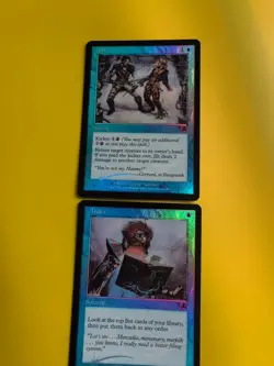 Jilt & Index Instant. Apocalypse. Old Border FOIL. MTG 2 Card. - Image 2