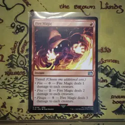 MTG Fire Magic FINAL FANTASY LP Magic The Gathering - Image 1