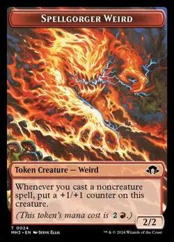 Spellgorger Weird Token | #24 | TMH3 | MTG | Regular | LP - Image 1