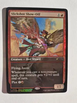 Slickshot Show-Off, Foil, Promo, NM, Store Championship, Magic, MTG - Image 1