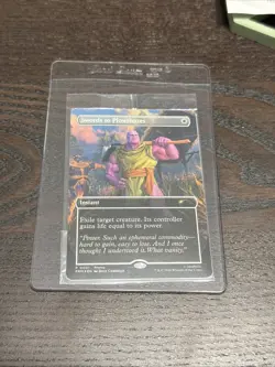 Magic the Gathering PSA Magazine Promo Swords to Plowshares Thanos - Image 2