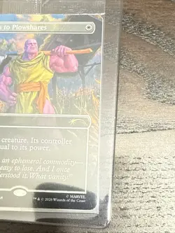 Magic the Gathering PSA Magazine Promo Swords to Plowshares Thanos - Image 4