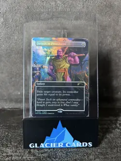 2026 Wizards Of The Coast MTG ‘Swords To Plowshares’ Thanos PSA Promo Marvel - Image 1