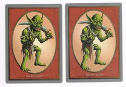 Goblin Token 2X Unglued MTG Magic The Gathering - Image 1